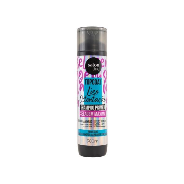 Shampoo Salon Line Liso Ostentação Selagem Máxima 300 ml