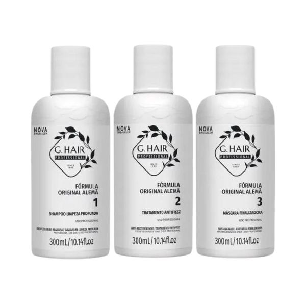 Progressiva G.Hair Alemã (3 x 300 ml)