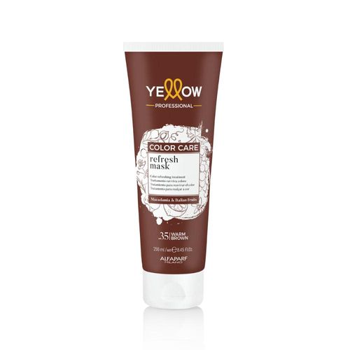 Leave-in Yellow Color Care Refresh Mask .35 Warm Brown 250ml Leave-in Yellow Color Care Refresh Mask .35 Warm Brown 250ml
