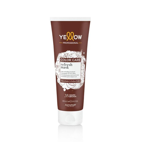 Leave-in Yellow Color Care Refresh Mask .35 Warm Brown 250ml