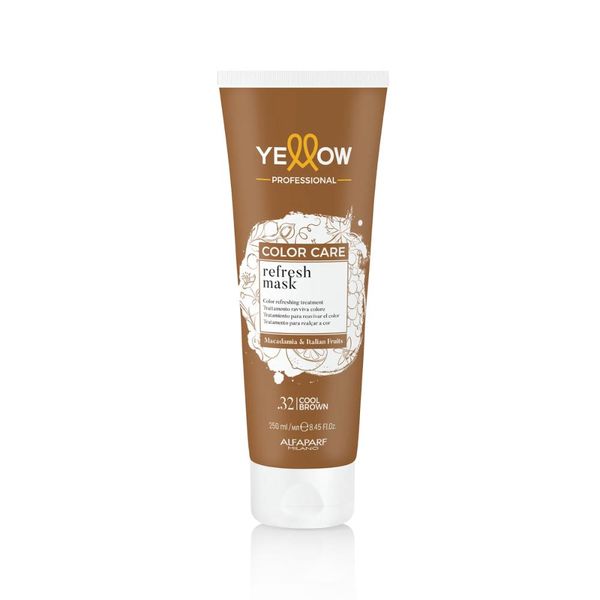 Leave-in Yellow Color Care Refresh Mask .32 Cool Brown 200ml