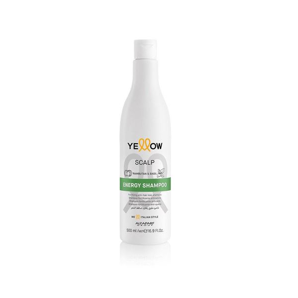 Shampoo Yellow Scalp Energy Shampoo para Cabelo Oleoso 500ml