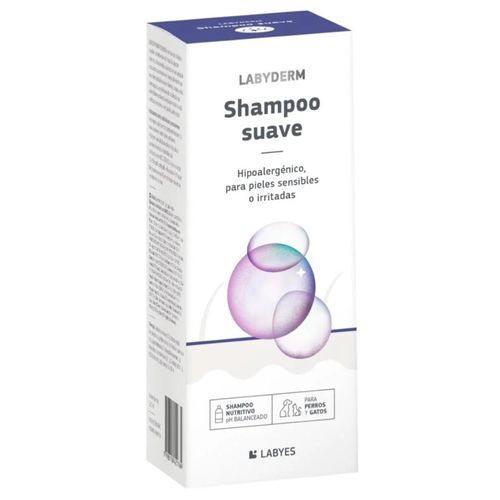 SHAMPOO SUAVE LABYDERM PARA CÃES E GATOS 220ML LABYES SHAMPOO SUAVE LABYDERM PARA CÃES E GATOS 220ML LABYES
