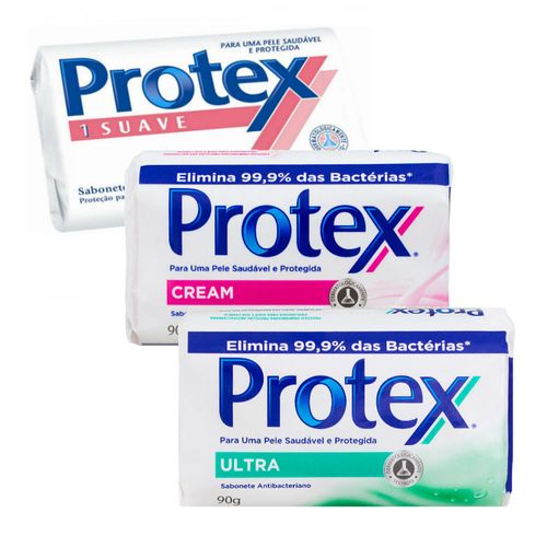 Kit-Sabonete-Protex-Suave-Ultra-Cream-90g-3-Unidades-Drogaria-SP-343374 Kit-Sabonete-Protex-Suave-Ultra-Cream-90g-3-Unidades-Drogaria-SP-343374