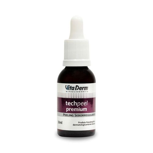 Vita Derm Tech Peel Peeling Seborregulador Sérum Facial 30ml