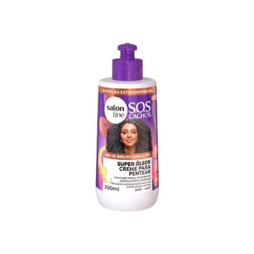 Creme de Pentear Salon Line S.O.S Cachos Super Oleos 300 ml