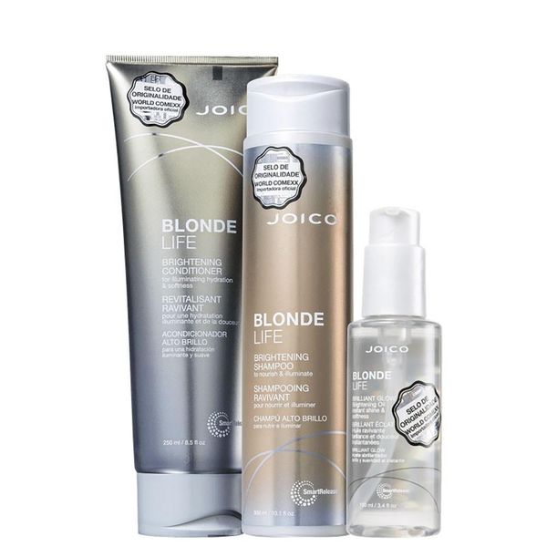 Kit Joico Blonde Life Brilliant Smart Release (3 Produtos)