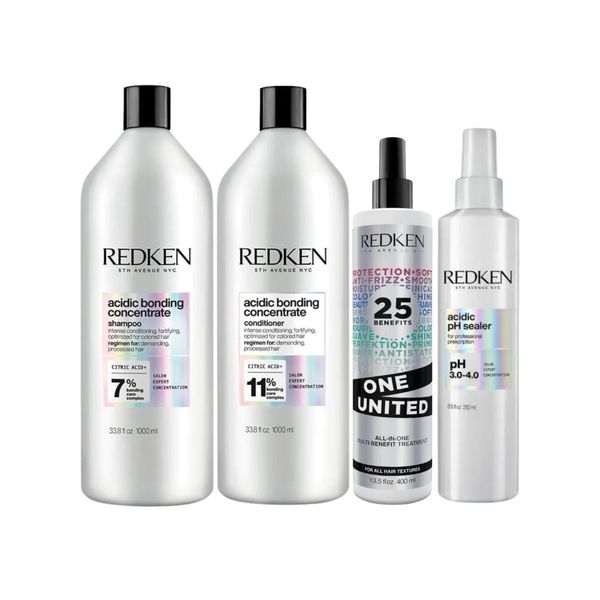 Kit Redken Acidic Bonding Concentrate Duo Grande + 2produtos