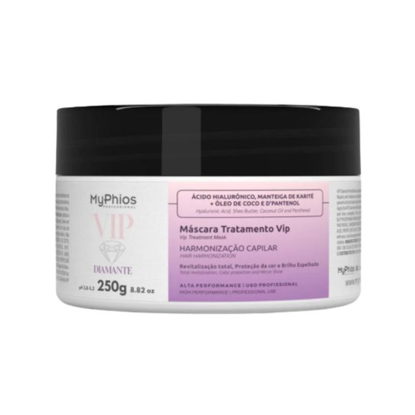 Máscara MyPhios VIP Diamante Reconstrução e Brilho 250 g