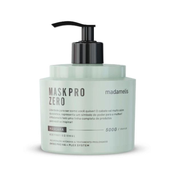 Botox Capilar Madamelis Mask Pro Zero Redutor de Volume 500g