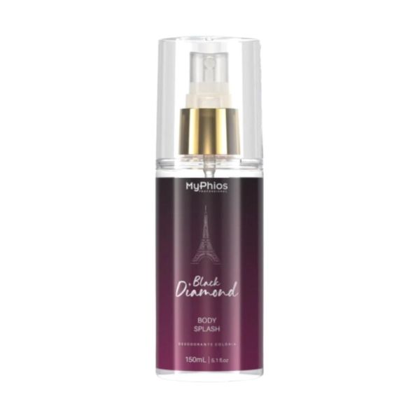 Body Splash MyPhios Black Diamond Sofisticada 150ml