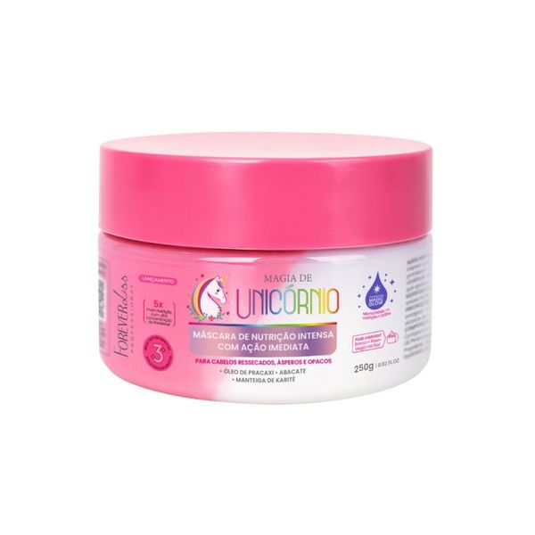 Máscara Forever Liss Magia de Unicórnio Nutrição 250g