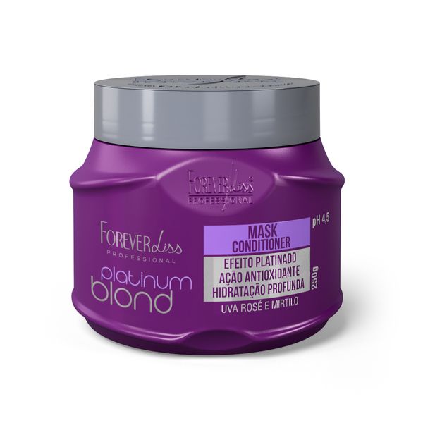 Máscara Matizadora Platinum Blond Forever Liss 250g 250g