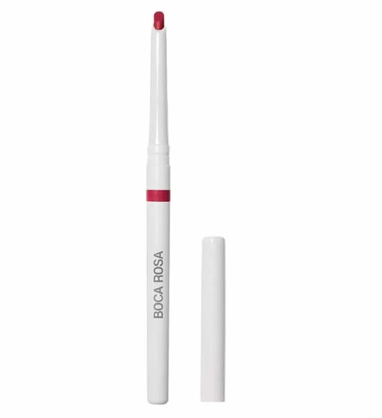 Boca Rosa Contorno Labial Rosa Intenso