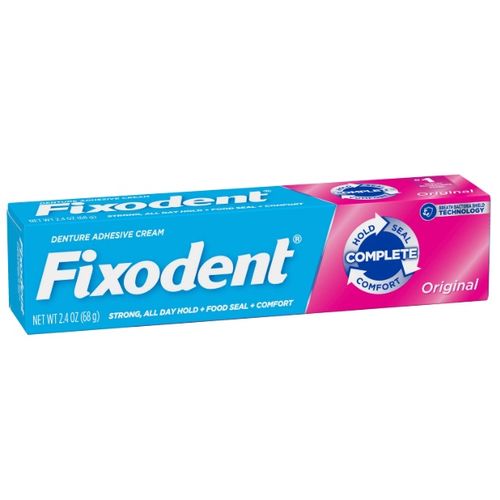Fixodent Creme Fixador de Dentaduras 68g