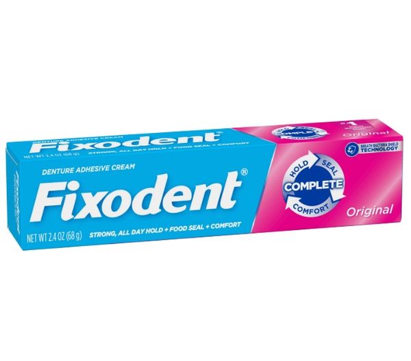Fixodent Creme Fixador de Dentaduras 68g