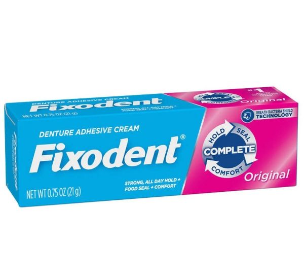Fixodent Creme Fixador de Dentaduras 21g