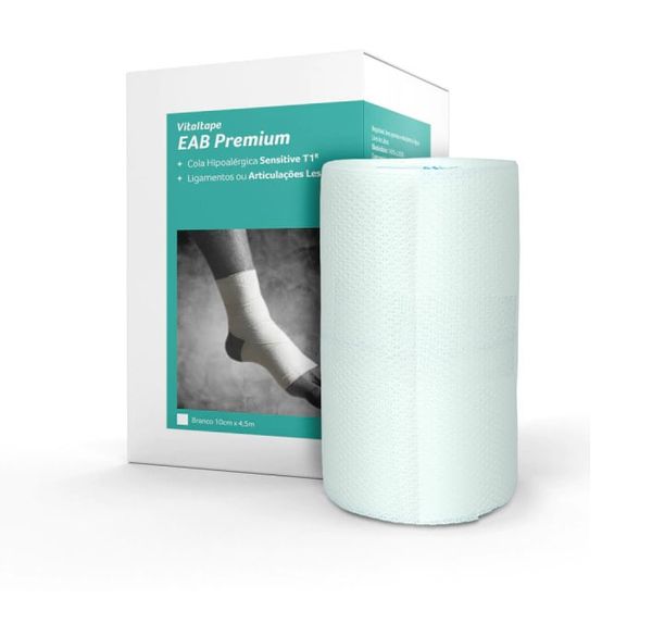 Vitaltape EAB Premium Cor: Branca Tam: 10 CM