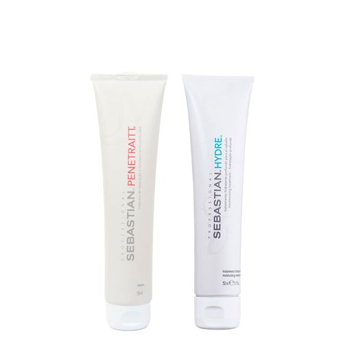 Kit Sebastian Professional Penetraitt Máscara 150ml + Hydre Máscara 150ml Kit