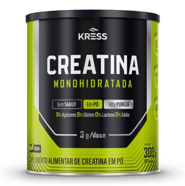 Creatina Monohidratada Alta Pureza Kress 300g