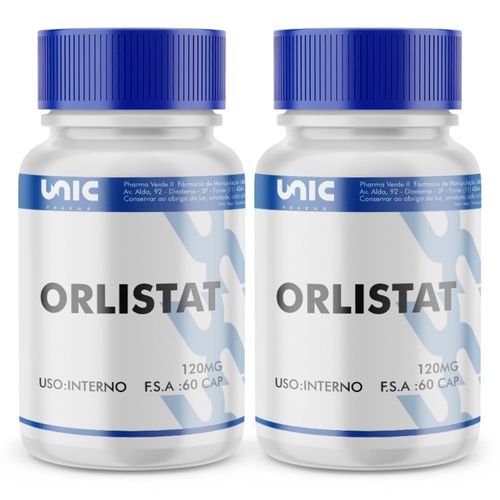 kit 2 orlistate 120 mg 60 capsulas
