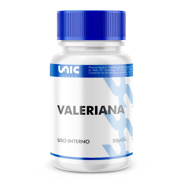 Valeriana 50mg 90 Cápsulas 60 Cápsulas 60 Cápsulas