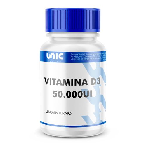 Vitamina D3 50.000ui 12 Cápsulas 04 Cáps 04 Cápsulas