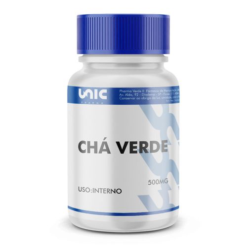 Chá Verde (Green Tea) 500mg 90 Cápsulas 60 Cápsulas 60 Cápsulas