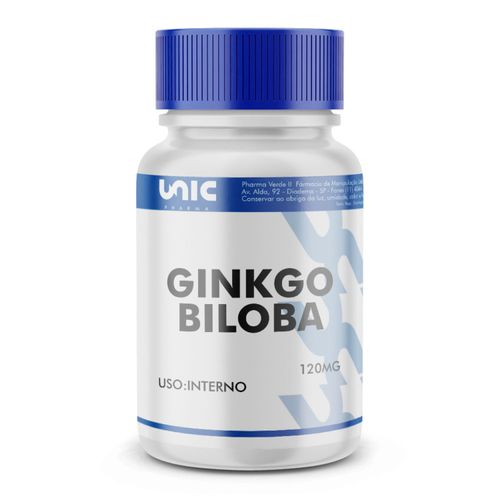 Ginkgo biloba 120mg 120 Cápsulas 60 Cápsulas 60 Cápsulas