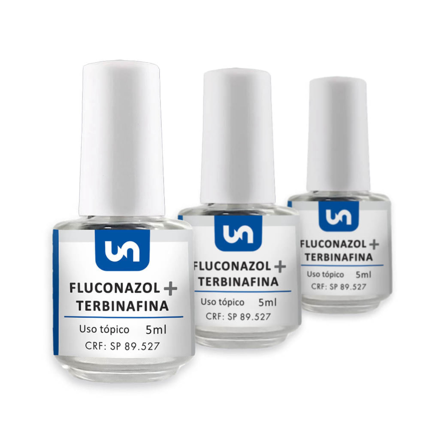 Kit 3 Fluconazol + Terbinafina esmalte - 5 ML