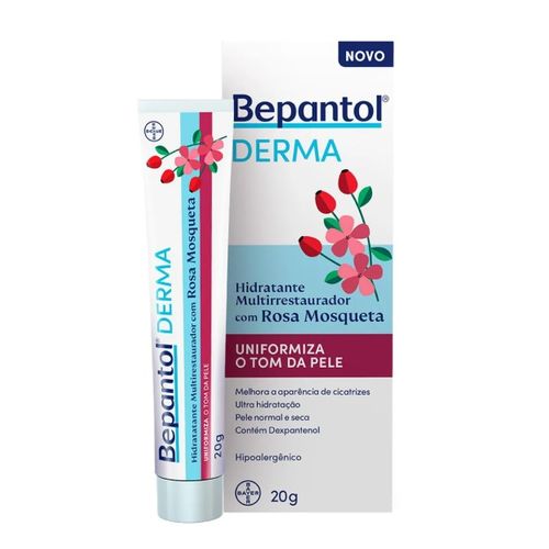 Bepantol Derma Rosa Mosqueta Hidratante Multireparador 20g