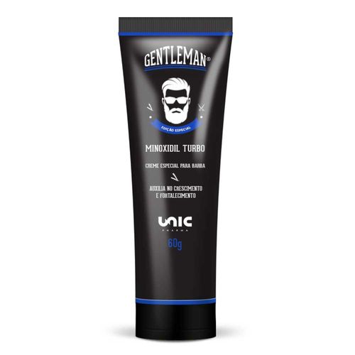 Gentleman Minoxidil Turbinado 60g - Fórmula Exclusiva