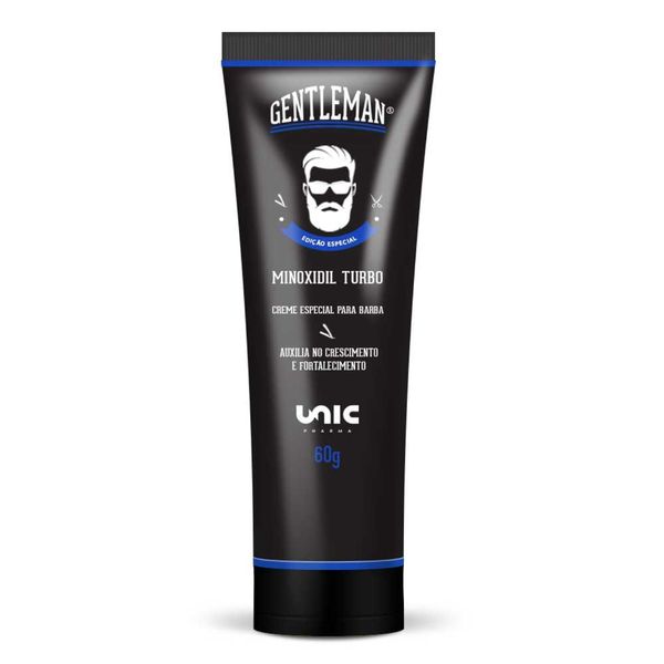 Gentleman Minoxidil Turbinado 60g - Fórmula Exclusiva