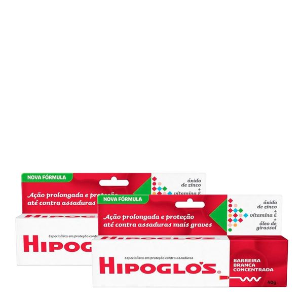 Kit Hipoglós Pomada Preventiva De Assaduras Original 40g 2 Unidades