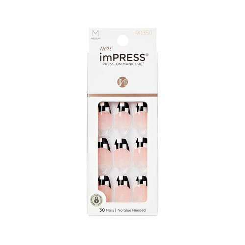 Unha Postiça ImPRESS Checkmate - Kiss New York Unha ImPRESS Checkmate - Kiss New York