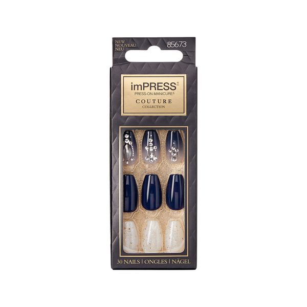 Unha Postiça ImPRESS Couture Collection Luna - Kiss New York Unha ImPRESS Couture Collection Luna - Kiss New York
