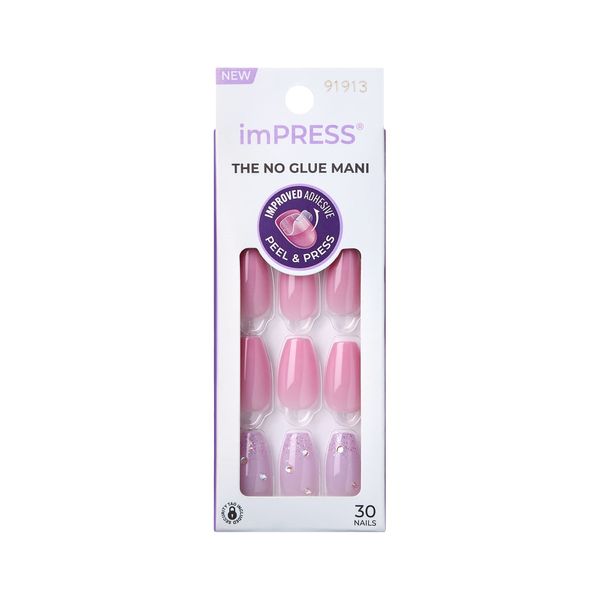 Unha Postiça ImPRESS Moonlite - Kiss New York Unha ImPRESS Moonlite - Kiss New York