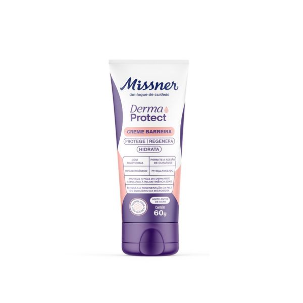 Creme Barreira Derma Protect 60g Missner Proteção da Pele