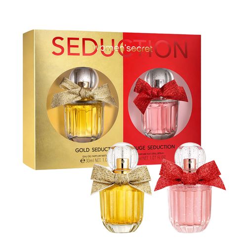 Kit Women Secret Rouge Seduction Edp 30ml + Gold Seduction Edp 30ml NULO Kit Women Secret Rouge Seduction Edp 30ml + Gold Seduction Edp 30ml NULO