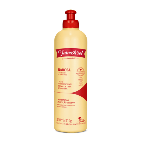 Creme Multifuncional Yamasterol Babosa e D-Pantenol  320ml