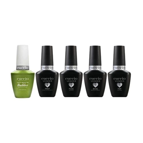 Kit Cuccio Blindagem 5 Passos Base Calcium Preparadores 13ml
