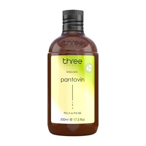 Máscara Three Therapy Pantovin Crescimento Capilar 500 ml