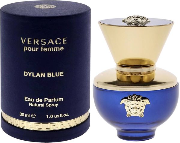 Dylan Blue Pour Femme Versace Perfume Feminino Eau de Parfum 30ml 30ml