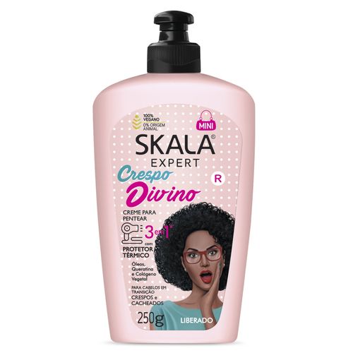 Creme Para Pentear Skala 250g Crespo Divino