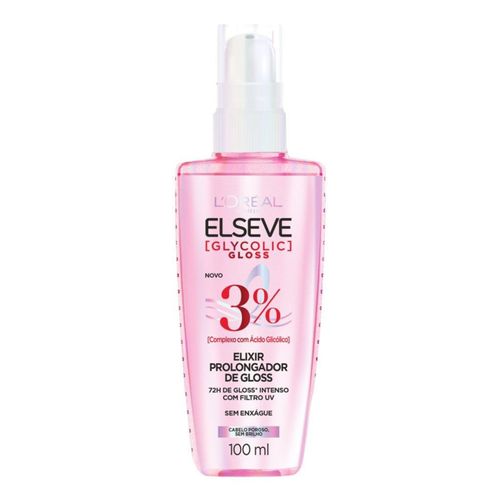 Loreal Serum Elixir Prolongador de Gloss Elseve Glycolic 100ml