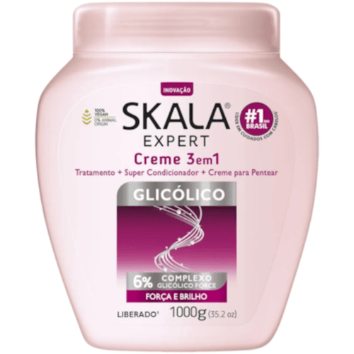 Creme Para Tratamento Skala 1 Kg Genetiqs Glicolico