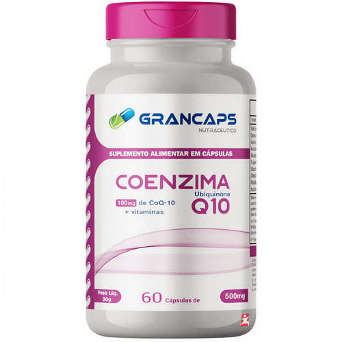 COENZIMA Q10 ENRIQUECIDA COM VITAMINAS 60 CÁPSULAS - GRANCAPS