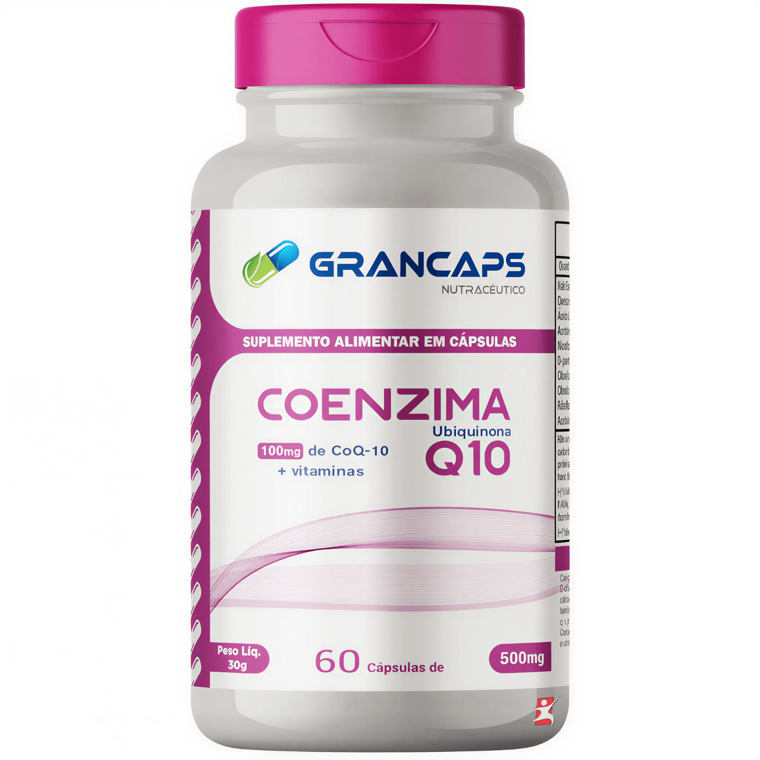COENZIMA Q10 ENRIQUECIDA COM VITAMINAS 60 CÁPSULAS - GRANCAPS