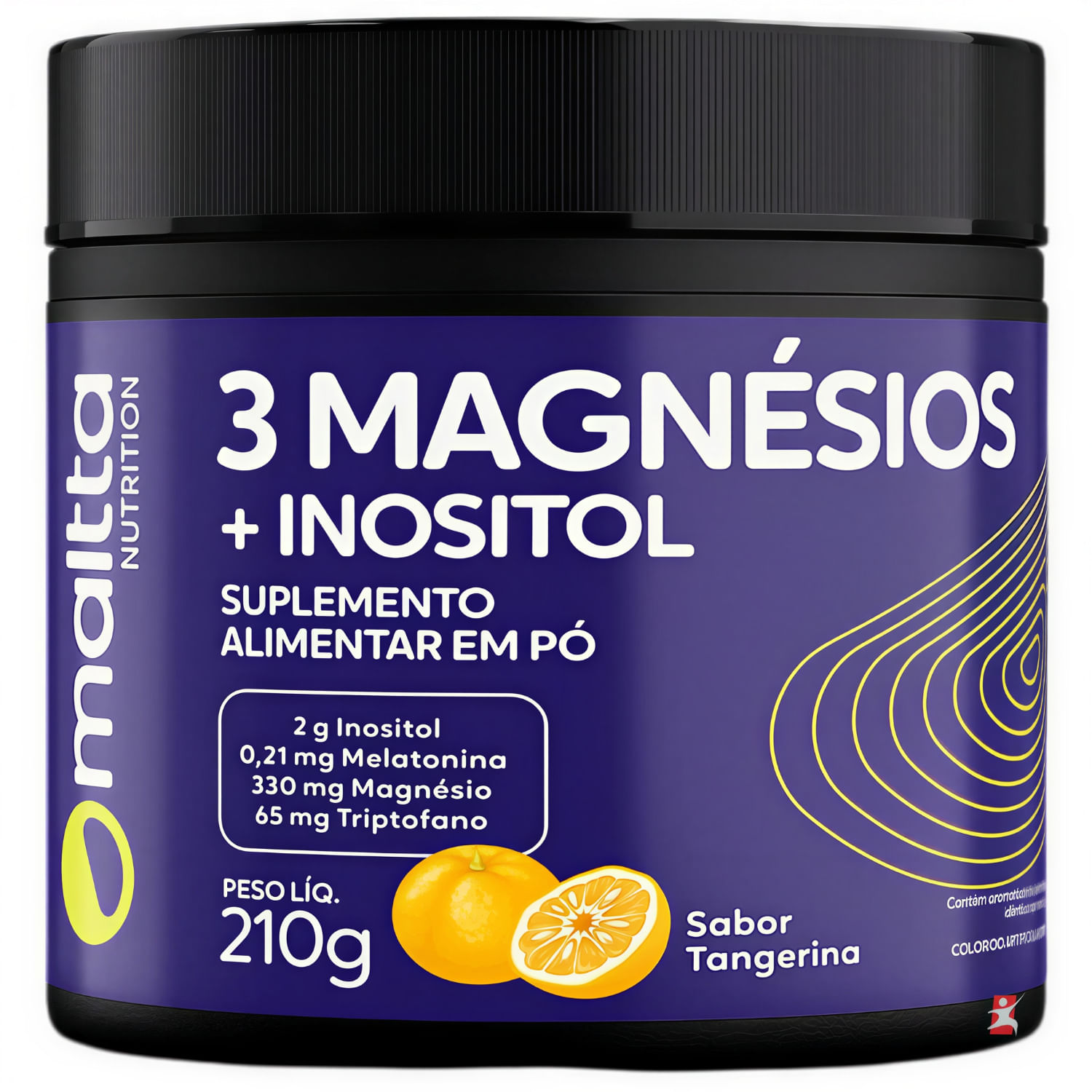 3 MAGNESIOS INOSITOL 210G TANGERINA MALTA