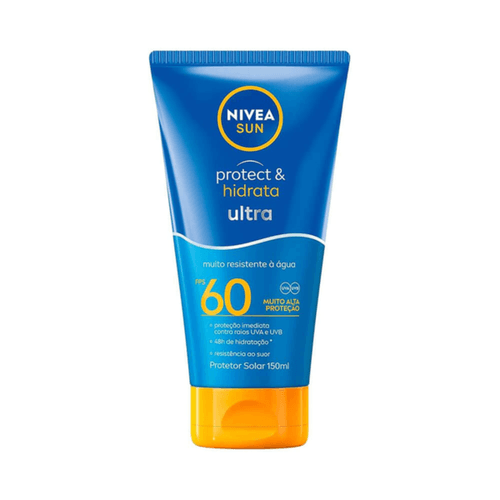 Protetor Solar NIVEA FPS60 com Proteção e Hidratação para Uso Diário 150ml